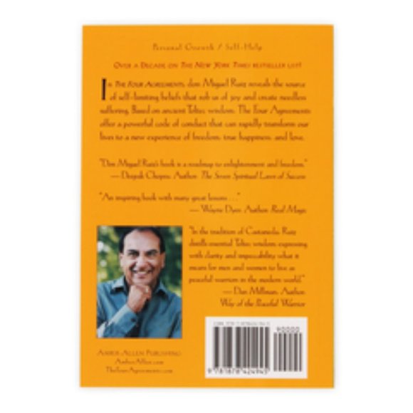 *** 1 DAY SALE *** The Four Agreements Self-Help Book by Don Miguel Ruiz NEW - Picture 5 of 5